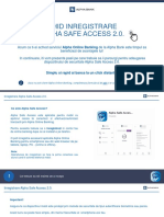 Ghid Inregistrare Alpha Safe Access 2 0 PDF