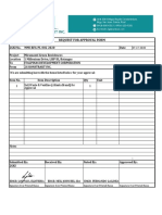 2GKI Request For Approval Form