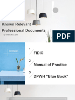 Known Relevant Professional Documents: By: Kristine Mae Jamili