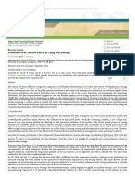 Evaluation of The Thermal Effects in Tilting Pad Bearing PDF