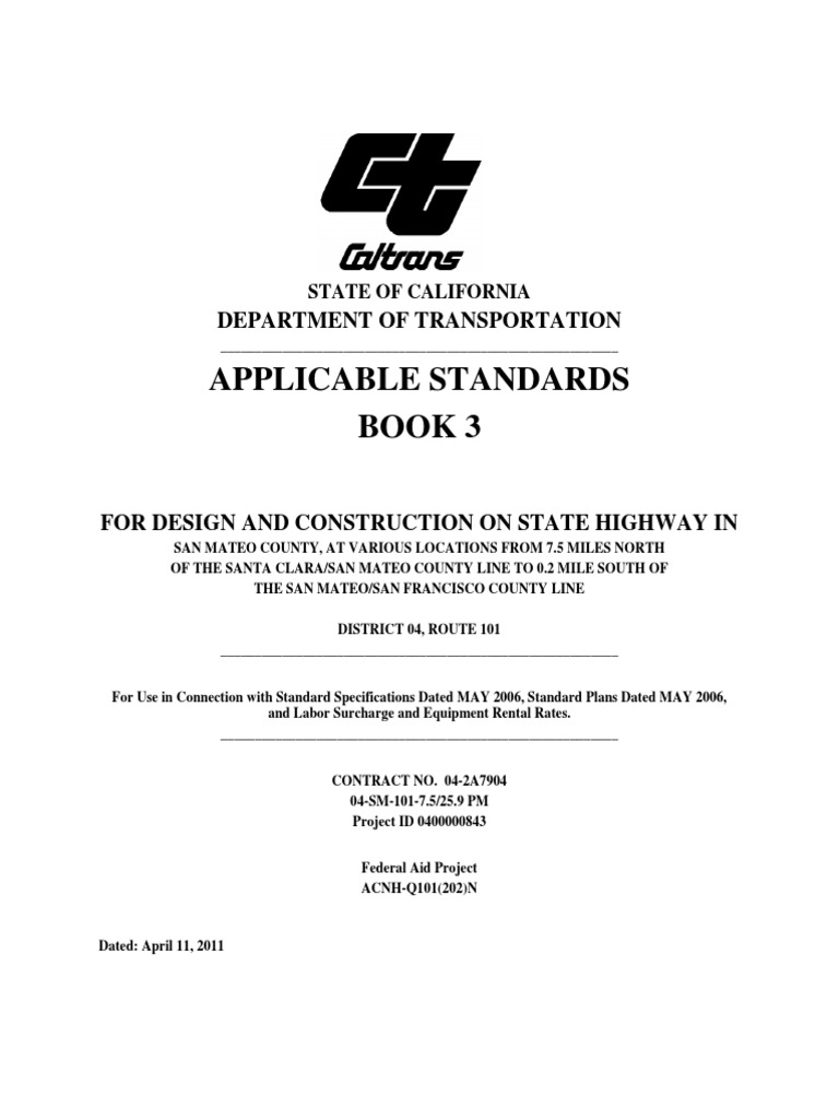 Caltrans Bridge Design Aids PDF | PDF | Bridge | Road Transport