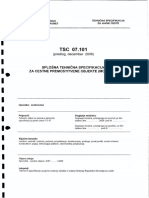 TSC 07.101 Splošna tehnična specifikacija za cestne premostitvene objekte (mostove) (december 2006)