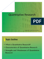 Qualitative VS Quantitatve