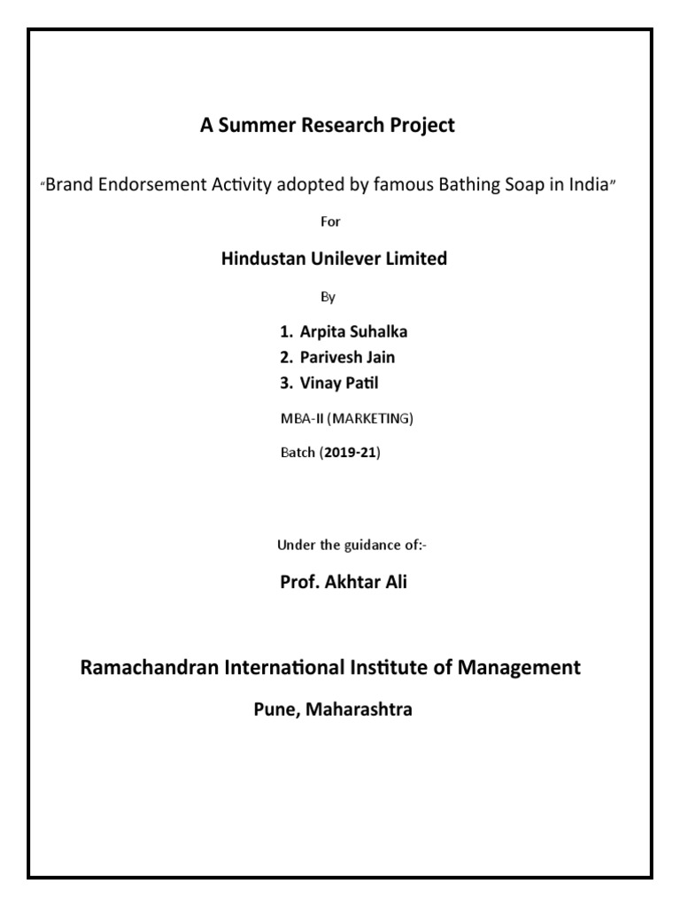 a-summer-research-project-brand-endorsement-activity-adopted-by-famous