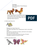 Pengelompok Makhluk Hidup PDF