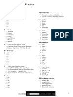 Answer Key Extra Practice: Starter Unit