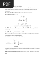 Rational Exponents and Surds