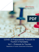 COVID-19 Preparedness Protocols For Tourism in Karnataka: Vol I - Protocols For Tourists