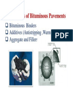 Ingradient of Bituminous Pavement