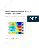 [USGS]Acoustic Doppler Current Profiler (ADCP) Data Processing System Manual.pdf