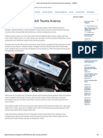 Arti Kode Sekring Mobil Toyota Avanza Berikut Posisinya PDF