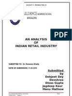 Retail Industry - Final Report - Group 4