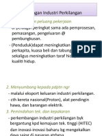 Kepentingan Sektor Perindustrian