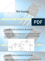 Jfet Biasing: by Eng T. e Mashayahanya