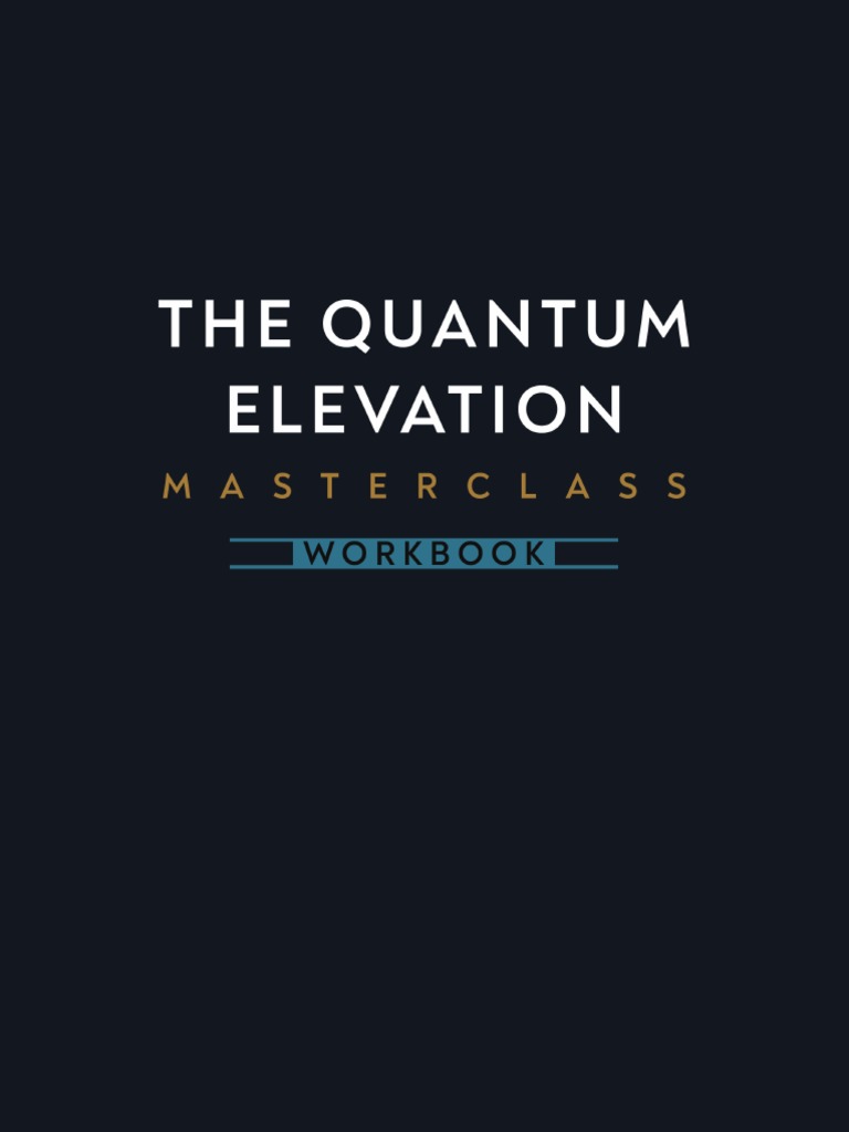 The Quantum Elevation Masterclass Updt 2 Pdf