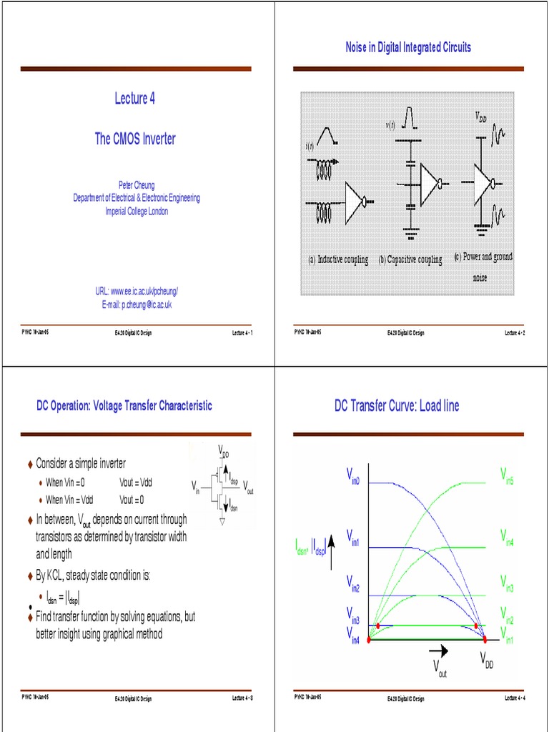 4-Cmos Inverter PDF | PDF | Power Inverter | Cmos