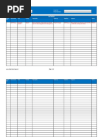 RAID Template Excel