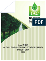 All India Auto LPG Dispensing Station (Alds) Directory 2008