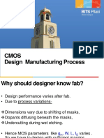 CMOS Design Manufacturing Process