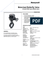 Motorized Butterfly Valve: Actuated Wafer Type Butterfly Valves