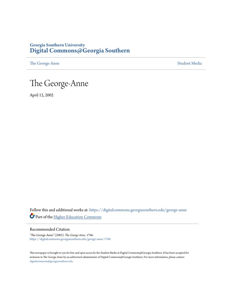 The George-Anne Digital Commons@Georgia Southern PDF Coca Cola Business