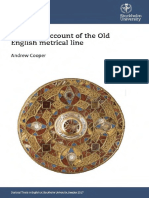 Andrew Cooper - A Unified Account of The Old English Metrical Line-Stockholm University (2017) PDF