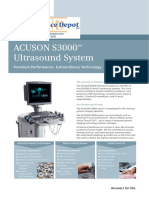 ACUSON S3000 Ultrasound System: Premium Performance. Extraordinary Technology