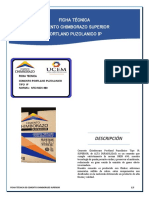 Ficha Tecnica Cemento Chimborazo Ip Superior PDF