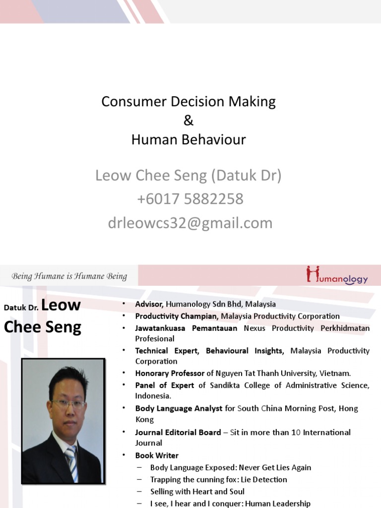 Understanding Consumer Behavior in Marketing | PDF | Behavioral ...