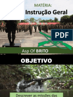 Missões das Armas e Serviços do Exército