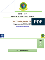 EECE 453-Unit 2-Amplifiers-Part 1