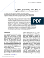 Development of A Relative Vulnerability Index RVI