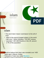 Islam: Prepared by Group 6