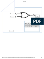 Instructions: Verification of Truth Table For NOR Gate