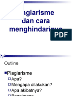 Plagiarism Dan Cara Menghindarinya