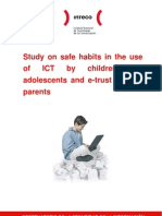 Executive Summary of Study On Safe Habits in The Use of Ict by Children and Adolescents and Etrust of Their Parents