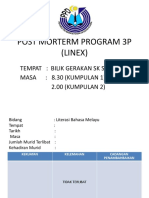 Post Mortem PROGRAM 3P (LINEX)