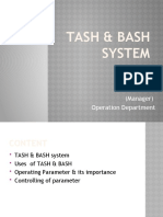 Tash & Bash System: D L Swain (Manager) Operation Department