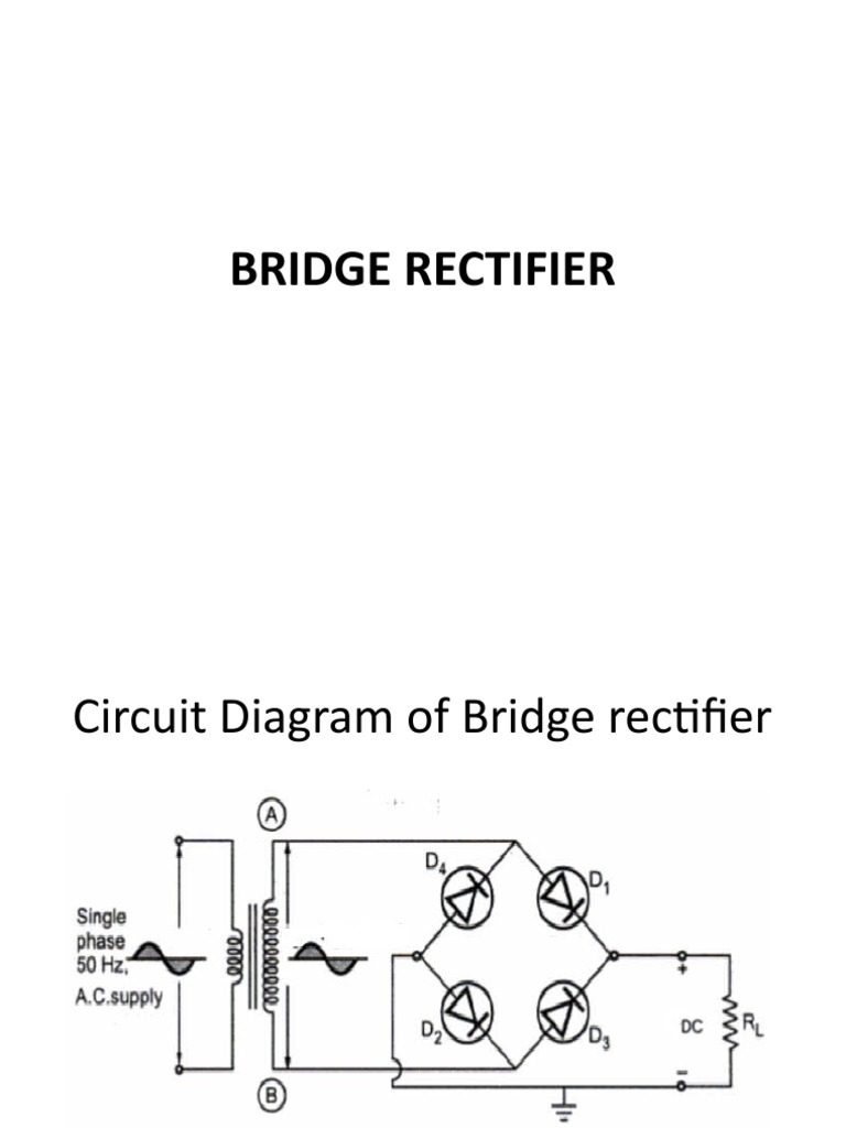 Bridge Rectifier PDF Rectifier Force