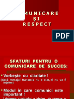 Comunicare Irespect