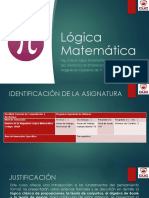Presentación 1 - Matemáticas I (Lógica Matemática) 03-02-2020 PDF