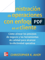 Administración Operaciones con enfoque al cliente