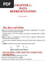 Chapter 1 Data Representation 3