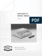 Enraf Nonius Endolaser 476 - Service Manual PDF