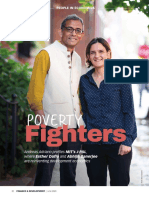 MIT Poverty Fighters Abhijit Banerjee and Esther Duflo PDF