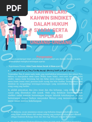 Slide Kahwin Lari Dan Sindiket Pdf