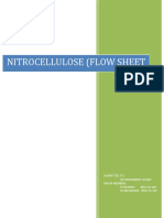 Nitrocellulose (Flow Sheet: Submitted To