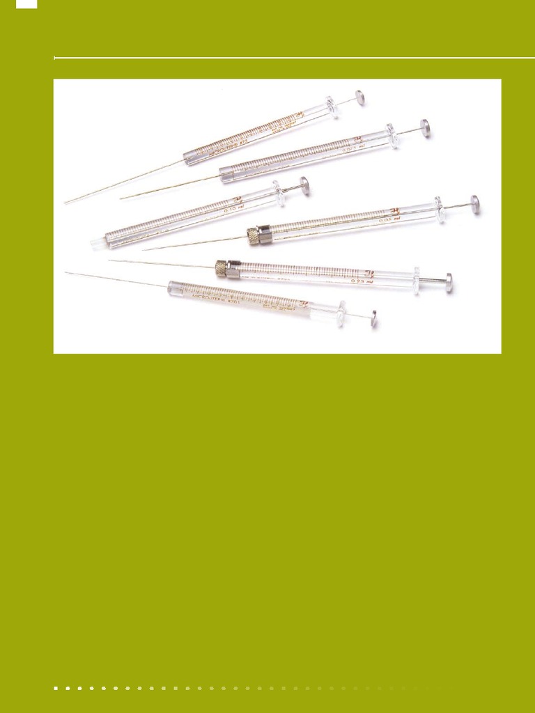 6 Hamilton Syringes and Accessories PDF Syringe Medical Equipment