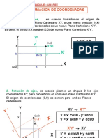 Transformación de Coordenadas