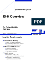 IS-H Overview: R/3 Industry System For Hospitals